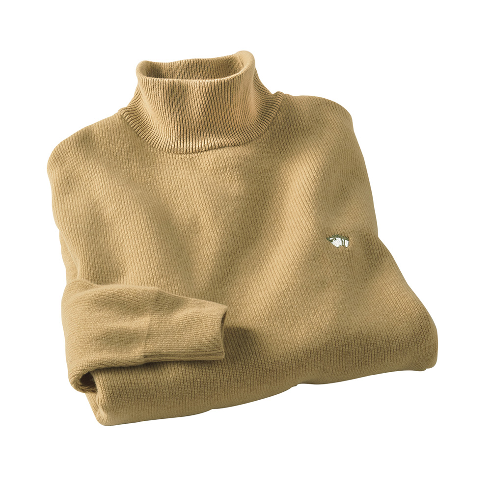 マッセルバラ スーパー180'Sメリノウール・ハイネックセーター