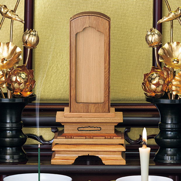 総屋久杉／繰り出し位牌（札板10枚付き）