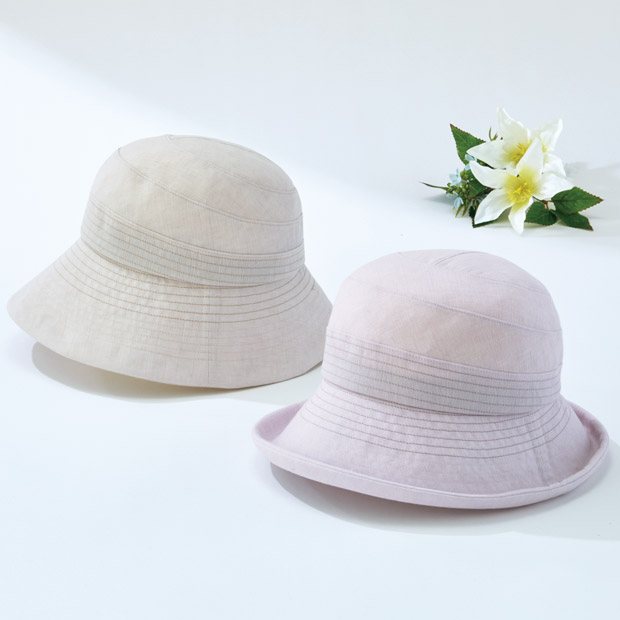 綿麻UVカットクローシュ