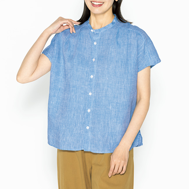 フレンチリネンブラウス