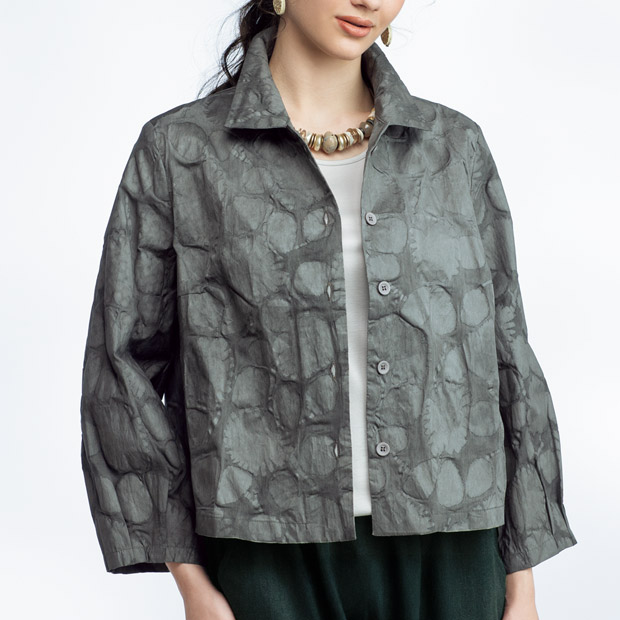 塩縮加工コットンジャケット