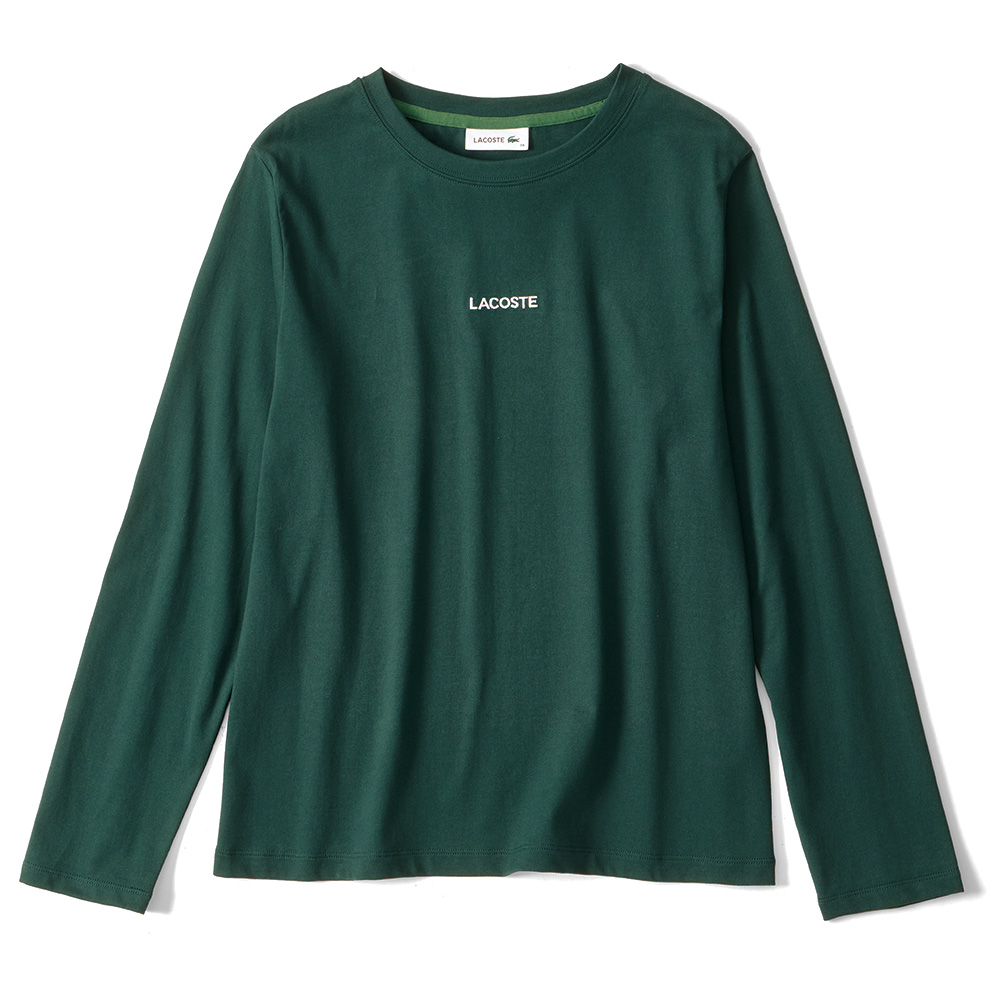 ワンポイント刺しゅうプルオーバー