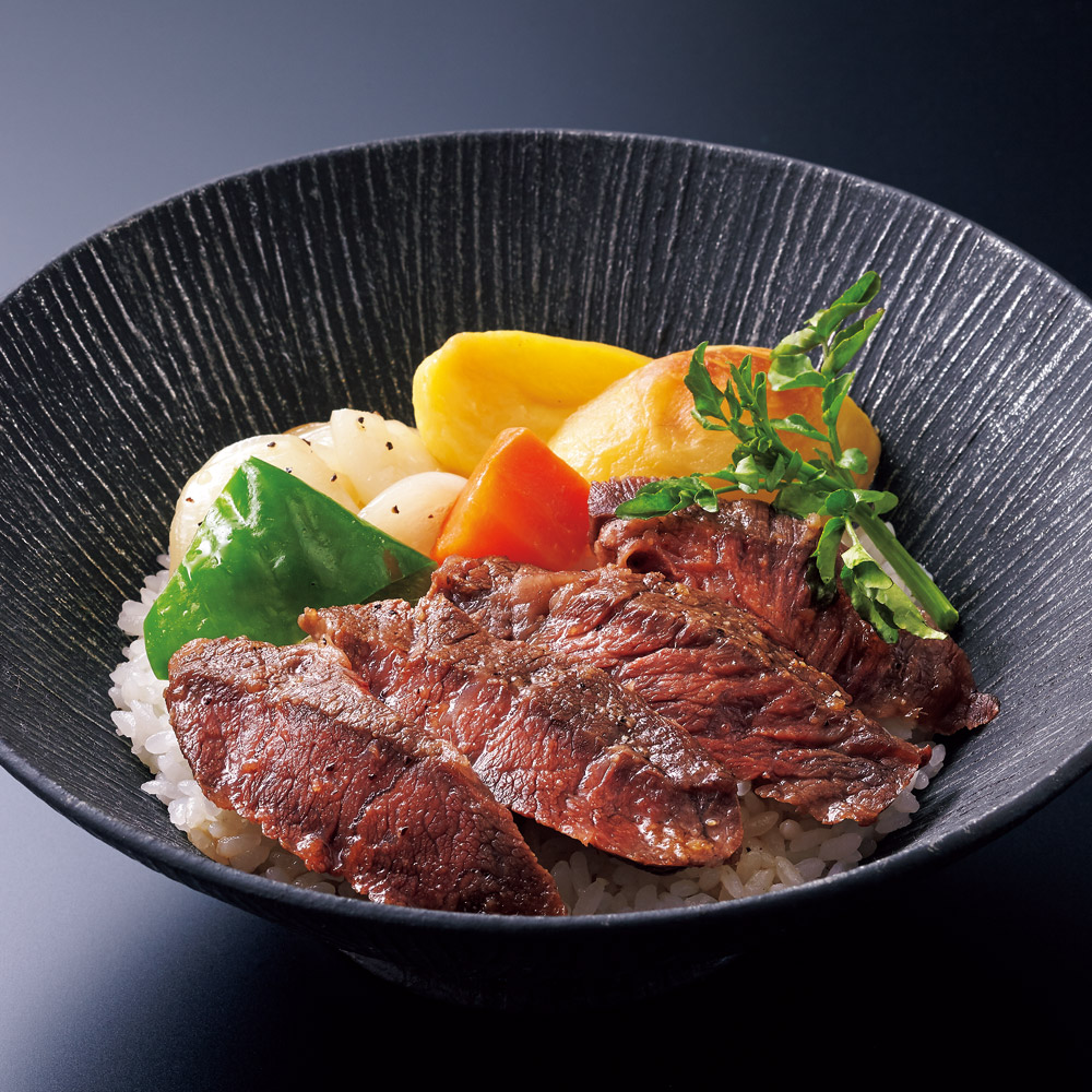 大宮勝雄氏監修 ビフテキ丼の具