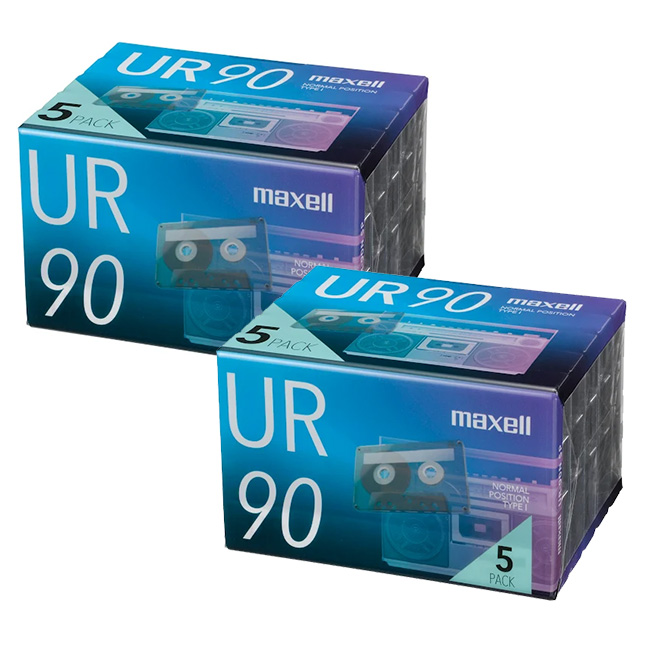 マクセル90分テープ10本セット