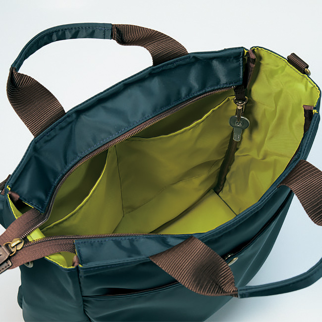 仕分け上手なトートバッグ／男女兼用