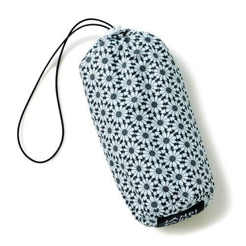 撥水･ハット付き花柄プリントコート