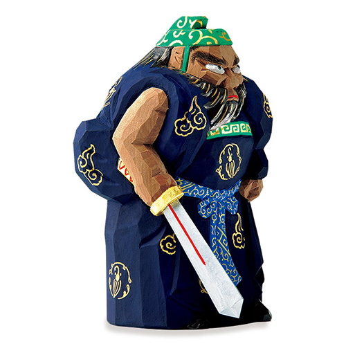 奈良一刀彫／鍾馗