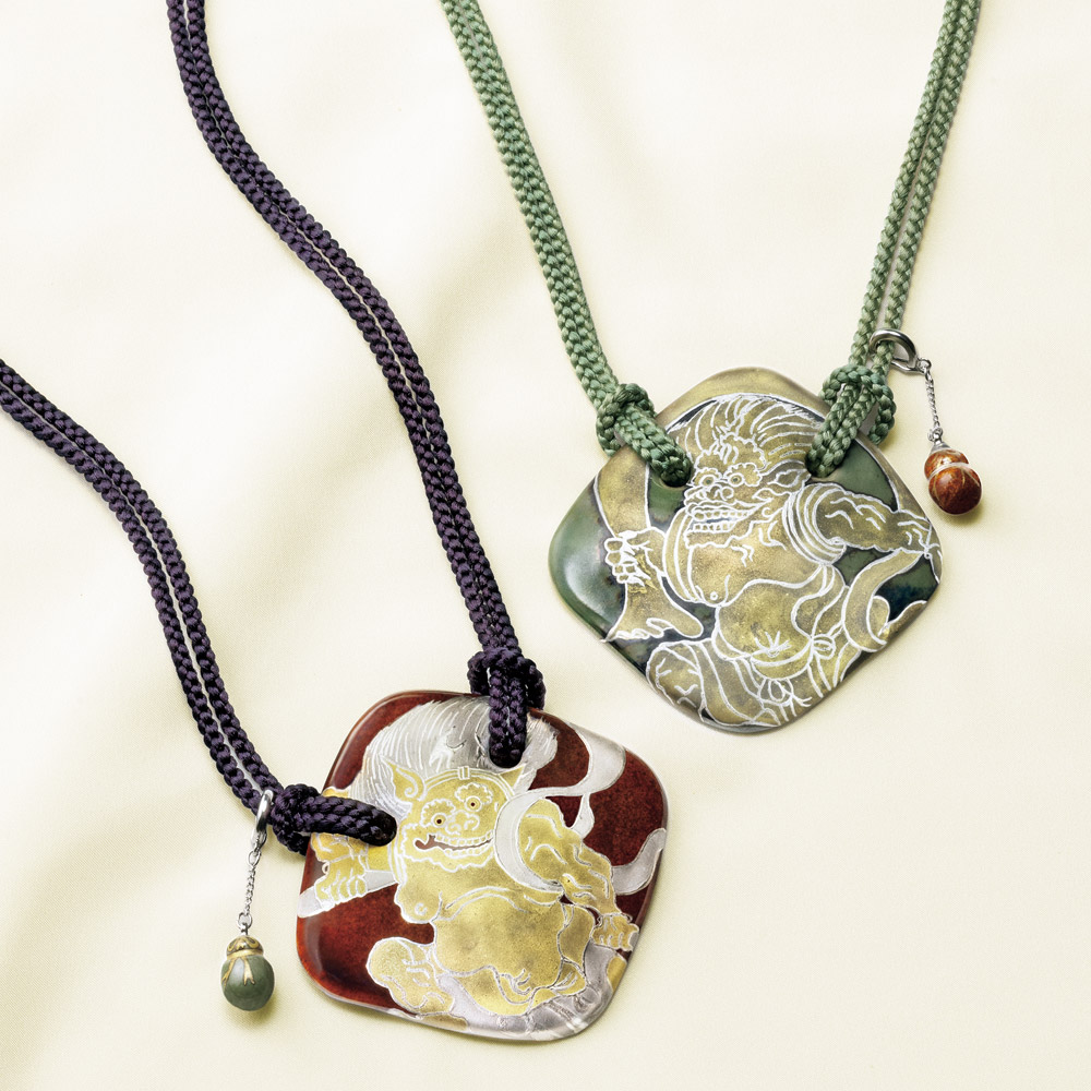 風神・雷神ペンダント