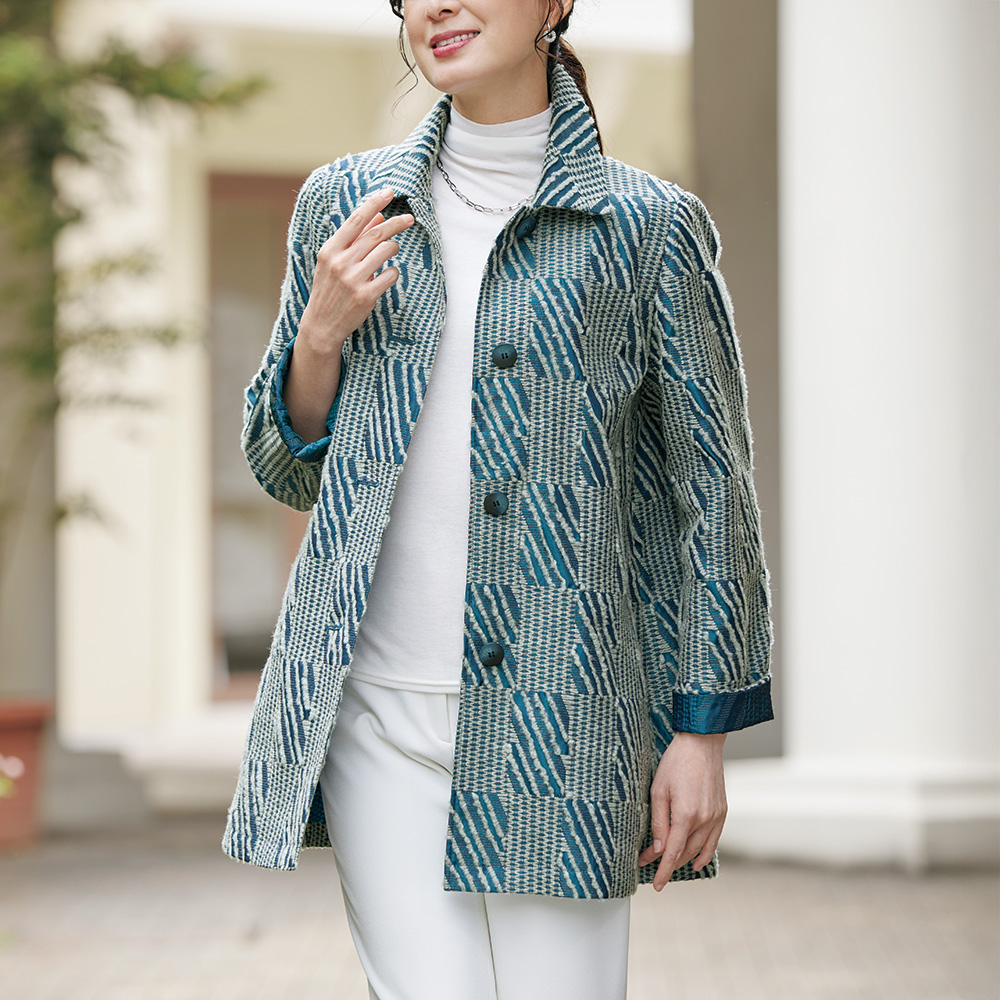 ジャカードコート