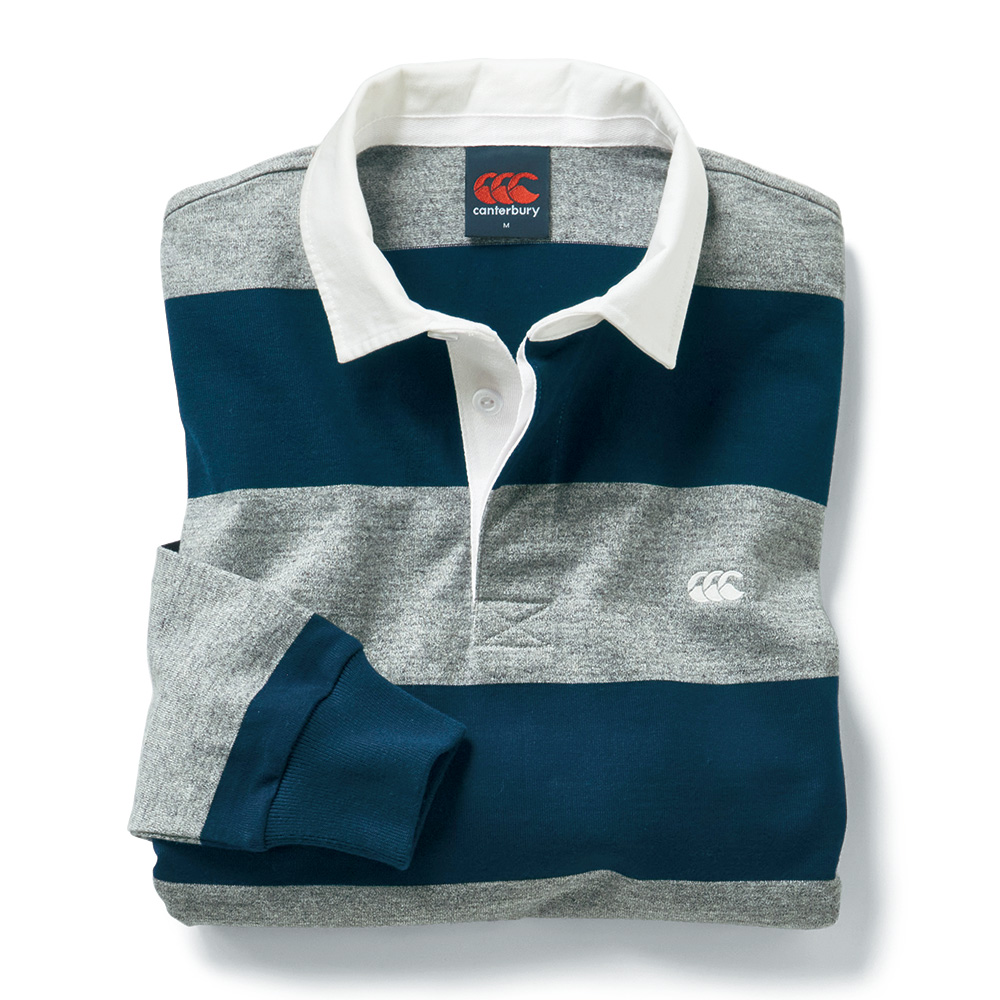 カンタベリーオブニュージーランド 4インチパネルストライプラグビー