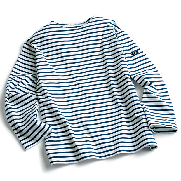 ロングスリーブHHマリンボーダーボートネックティー