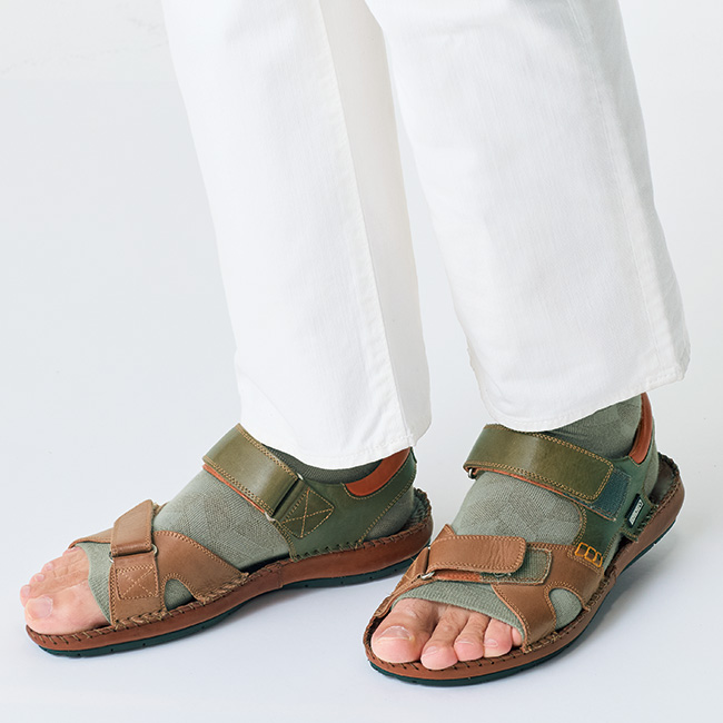 TNFサンダルソックス／2色×2足セット
