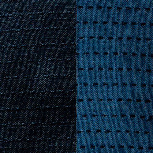 柳式･刺子織りと綿縮のマスク／3色セット