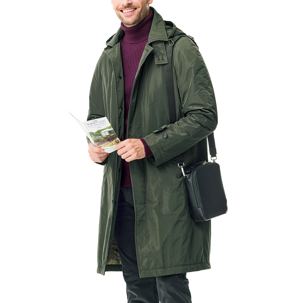 中わたステンカラーコート