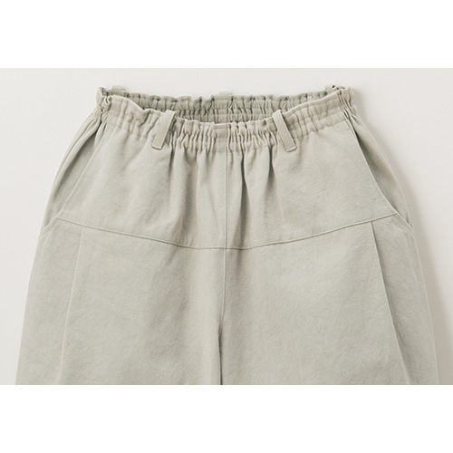 切り替えコットンパンツ