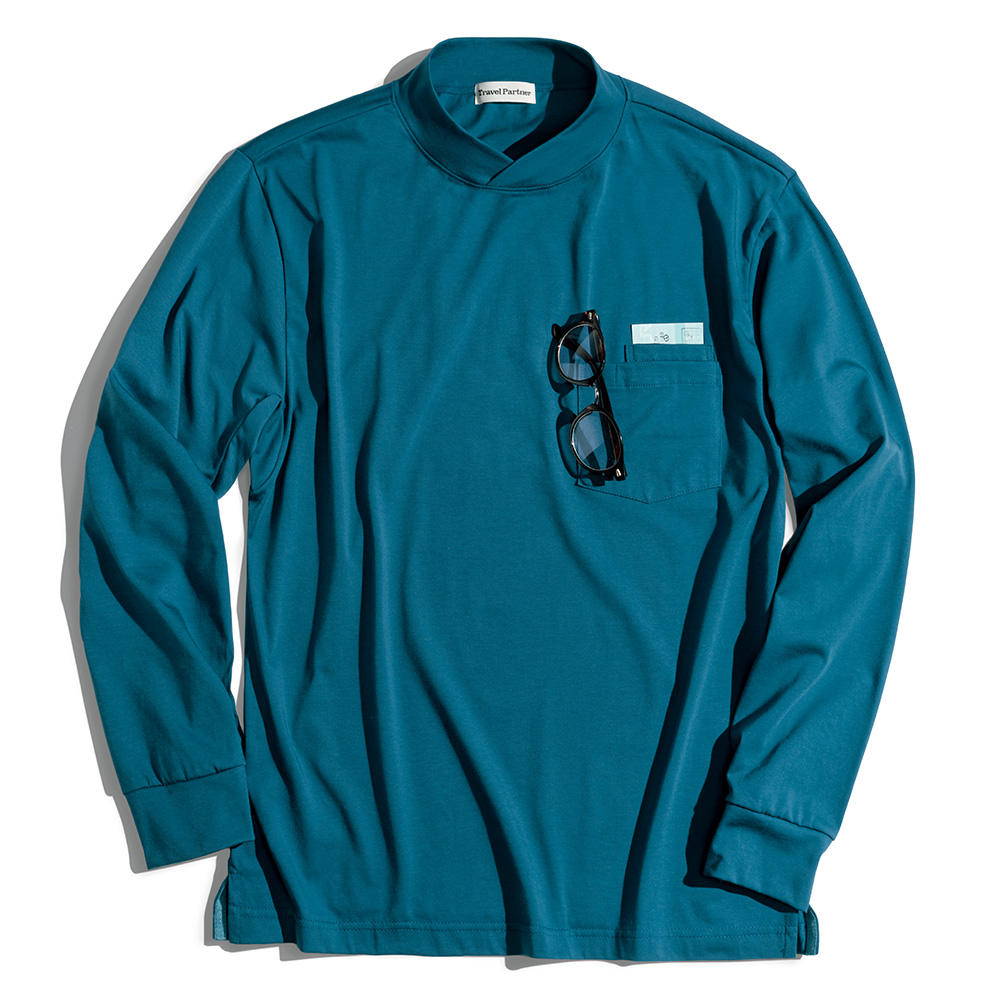 ジャケットに合う･衣服内環境ととのい長袖Tシャツ