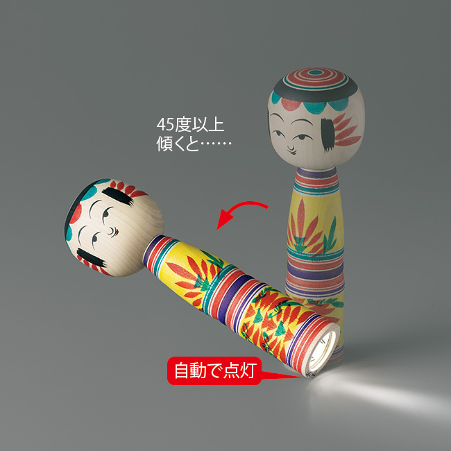 弥次郎系明かりこけし／鎌田孝志工人