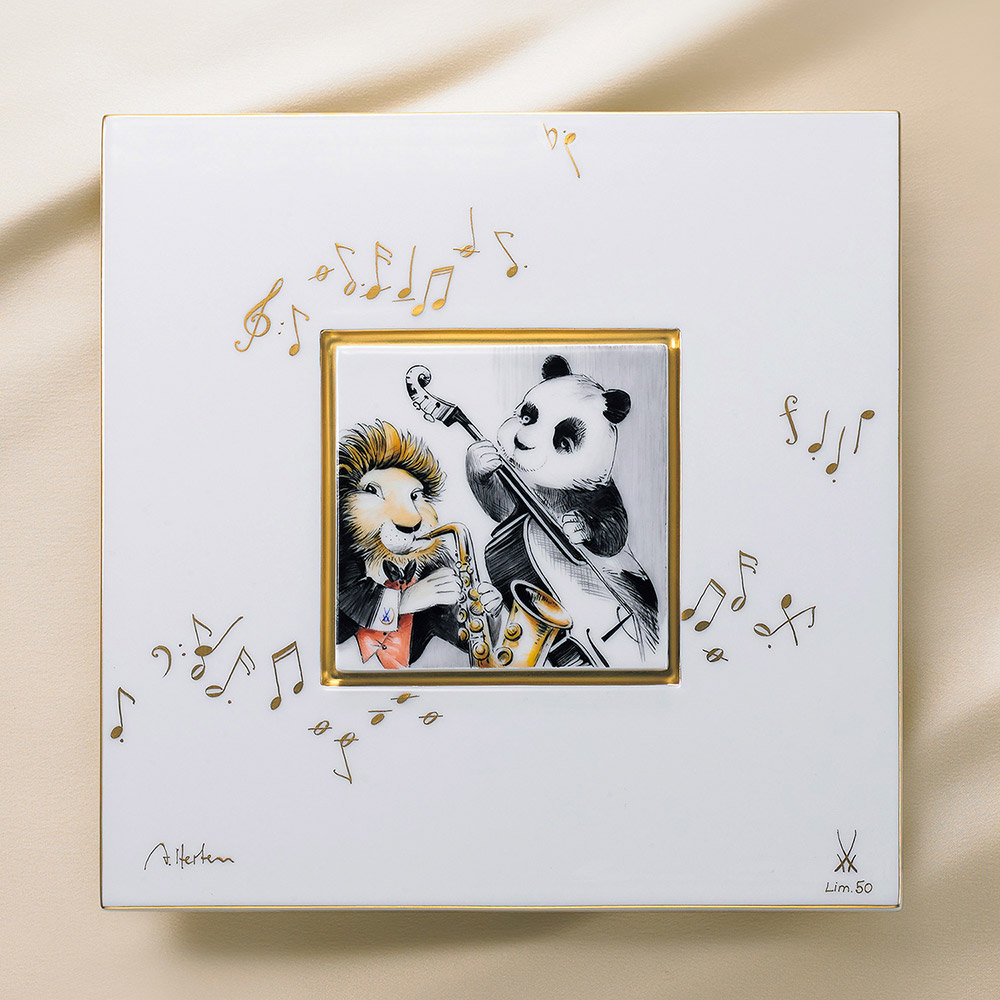 50周年記念プラーク／動物たちのジャズ／当社限定モデル