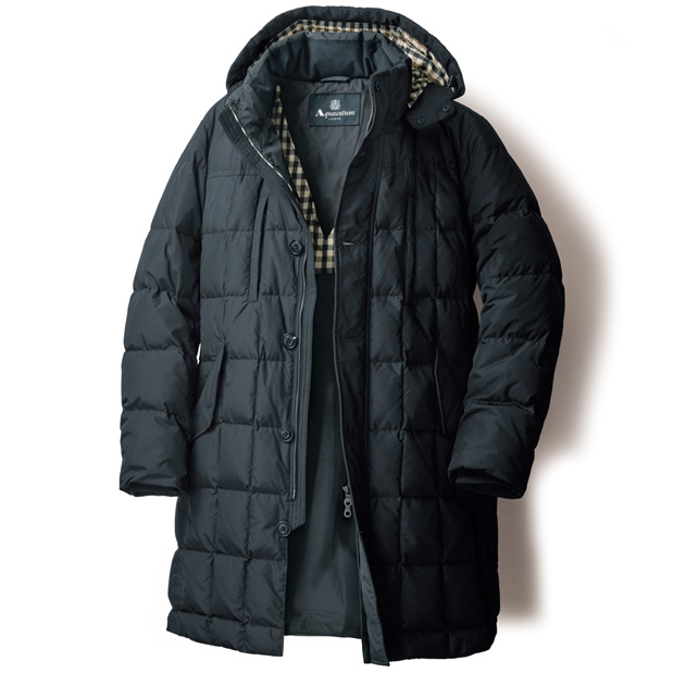 グースダウン･セミロングコート