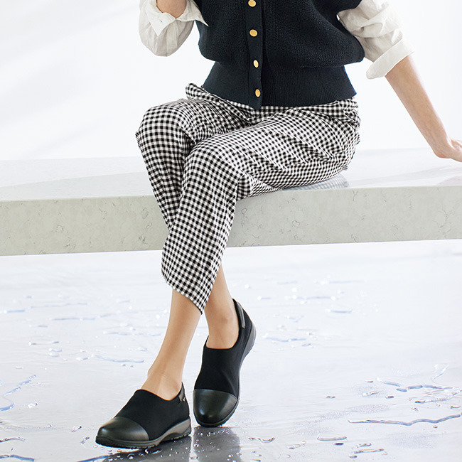 ゴアテックス･スリップオンシューズ