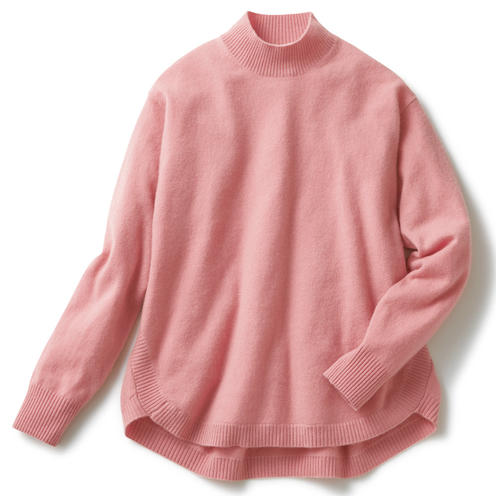 洗えるウールカシミヤ･プルオーバー