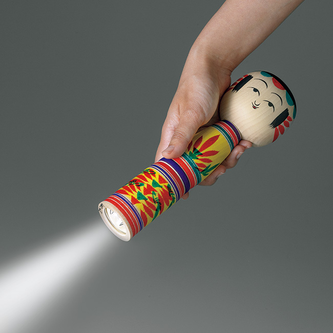 弥次郎系明かりこけし／鎌田孝志工人