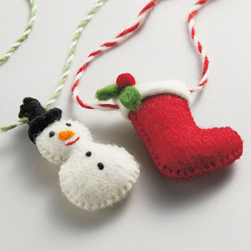 クリスマスモチーフのガーランド／2種セット