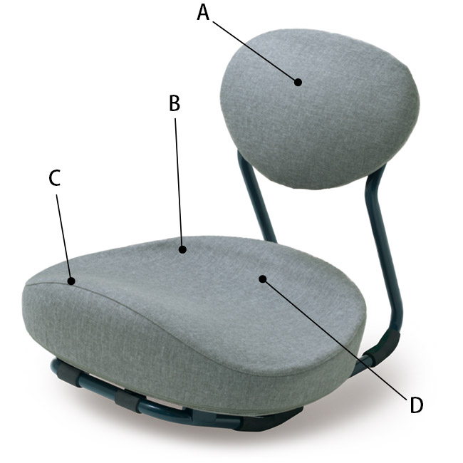 ストレッチサポート座椅子