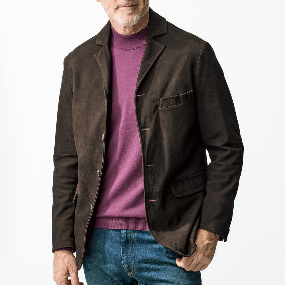 ゴートレザー撥水ジャケット/RICHARD