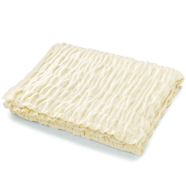 シール織のシルク混ケット