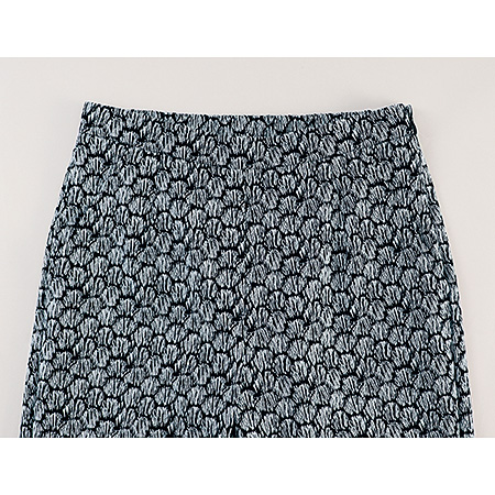 イタリア製コットン混ジャカードのクロップドパンツ