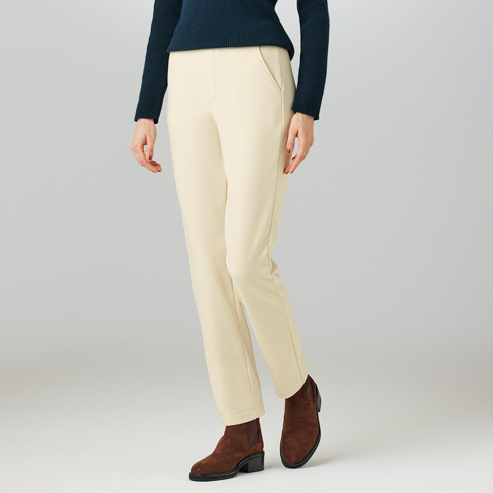 すふれ起毛･ストレートパンツ