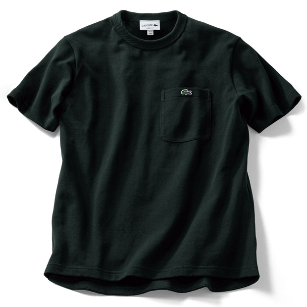 ポケット付き･半袖鹿の子Tシャツ