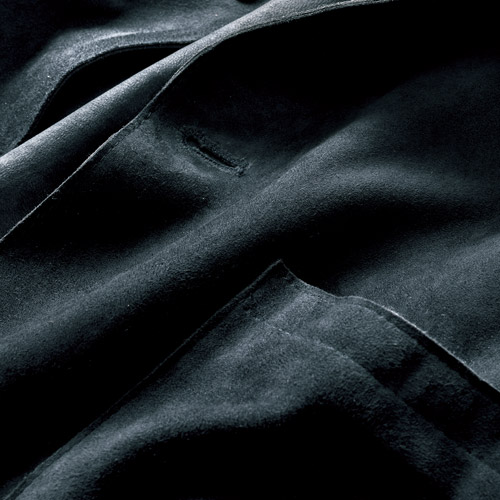 ゴートスウェード･カバーオール