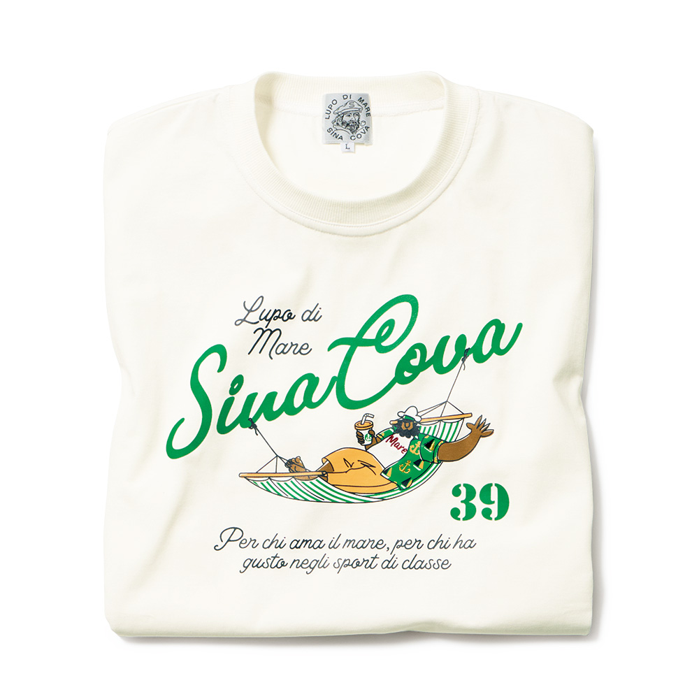 半袖Tシャツ／寛ぎの船長