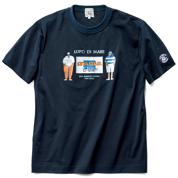 キャプテンTシャツ／アーカイブモチーフ