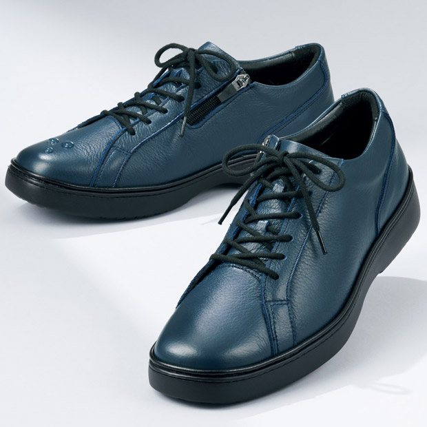 金谷さんの柔らかスマートスニーカー／サイドファスナー