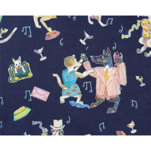 リバティプリントブラウス