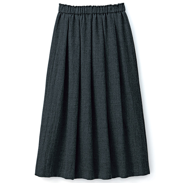 ウールギャザースカート