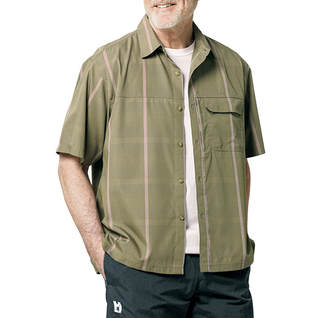 ショートスリーブボルドチェックシャツ