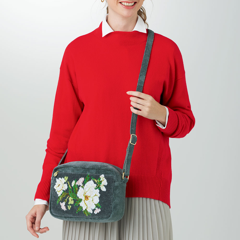 カシミヤハイネックチュニック