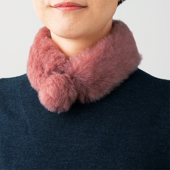 メリノンのプチマフラー/2色組