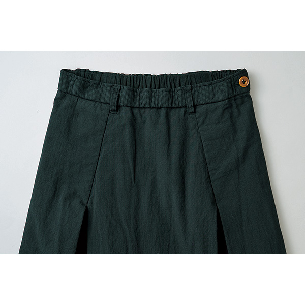 裾ジャカードデザインスカート