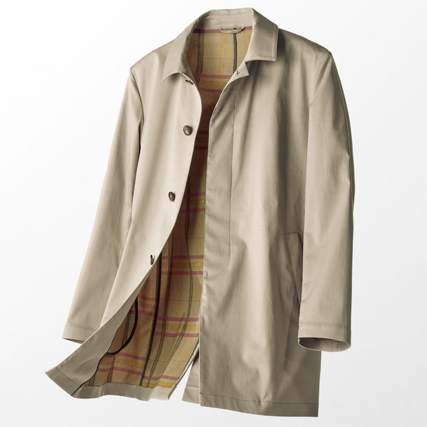 ステンカラーコート