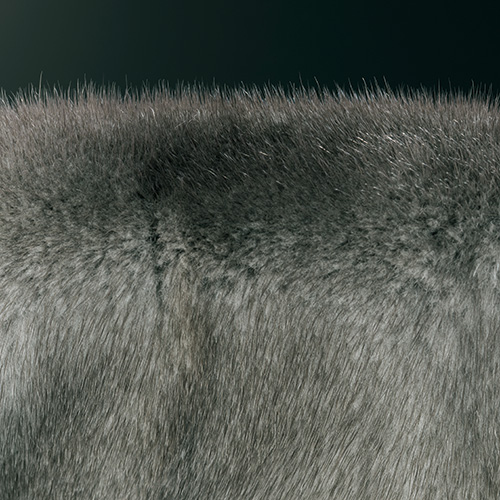 ミンクベスト/ブルーアイリス