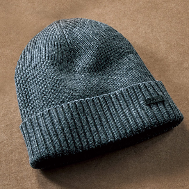 バージンウールニットビーニー