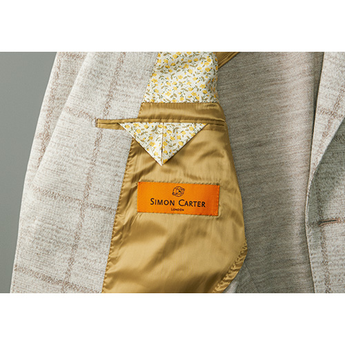 メリノウール混なめらかジャージージャケット