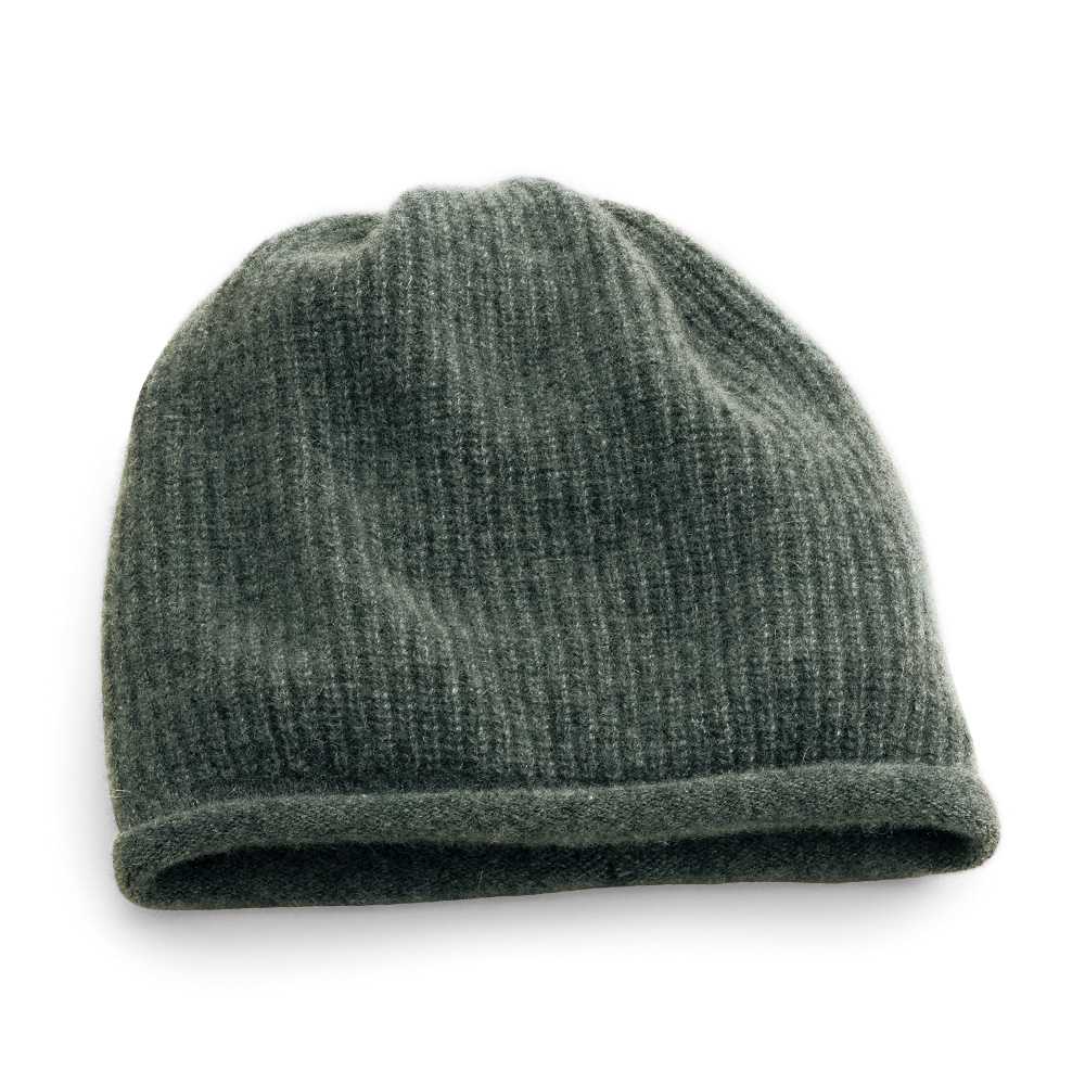 洗えるカシミヤリラックスキャップ