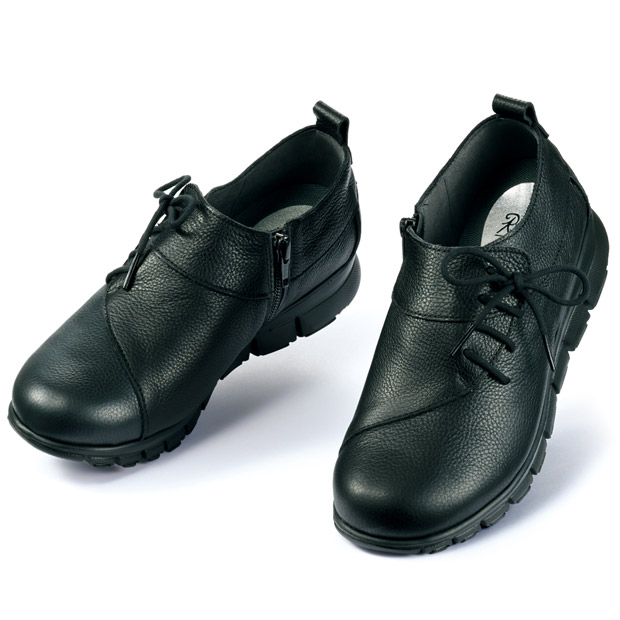 ふかふかソールのレザーブーティ