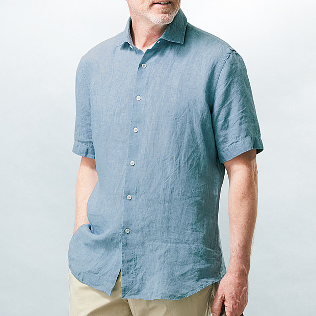 ポリカーボネイト製キッチンポット フェデーリ メンズ トップス シャツ リネンシャツ Linen shirt 通販 